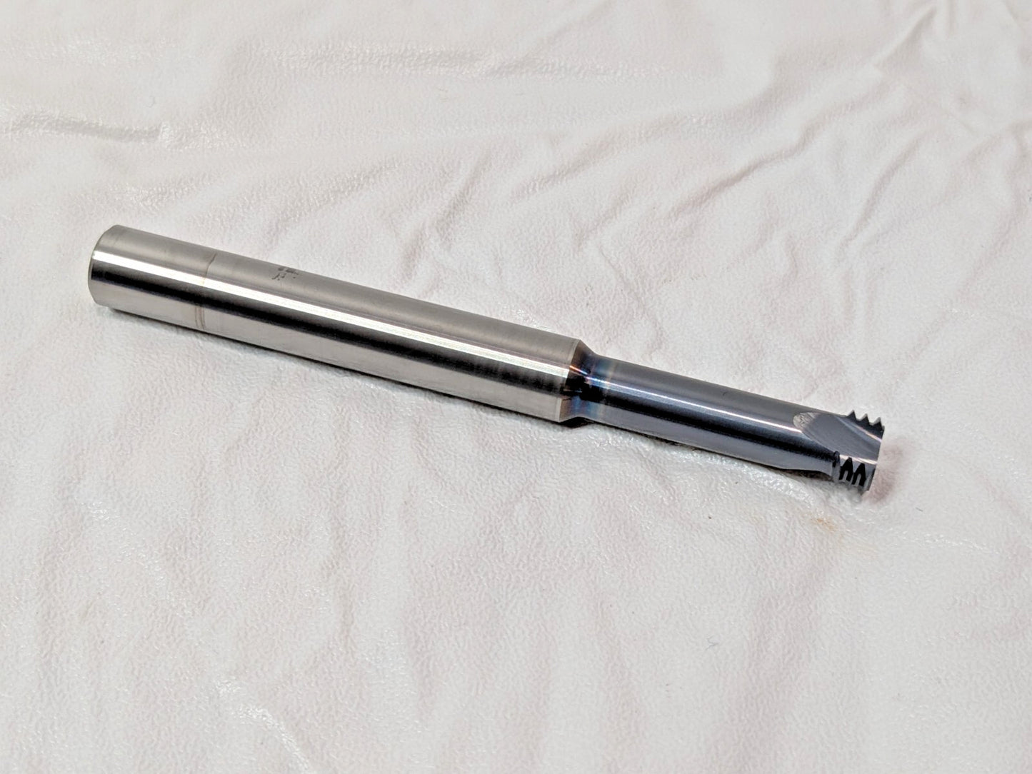 SCT Carbide Helical Flute Thread Mill 1/2"-18 X 3.50"OAL 3FL AlTiN TMLR370-18ELA