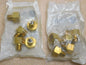 Parker Brass Flared Tube Male Connectors 1/2" OD x 1/4" NPT 45° Qty 10 C99638
