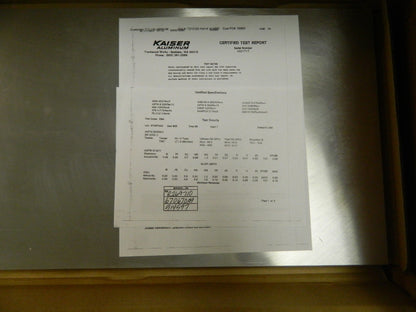 Pro Aluminum Rectangular Bar 24" Long 12" Wide 3/4" Thick Alloy 2