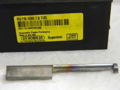 Horn Carbide Grooving Inserts QTY 2 RU110120878TI25