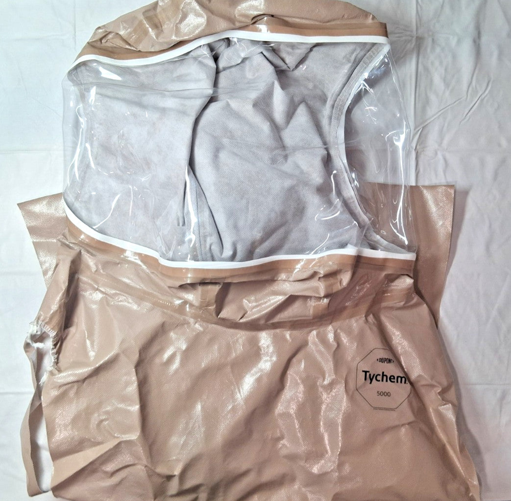 Dupont Tychem Chemical Protection Hood Tan Size Universal QTY5 C3651TTN00000600