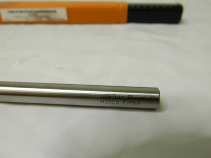 HERTEL Chucking Reamer: 0.339 Dia, 6 OAL, 1-1/2 Flute Length 30145346