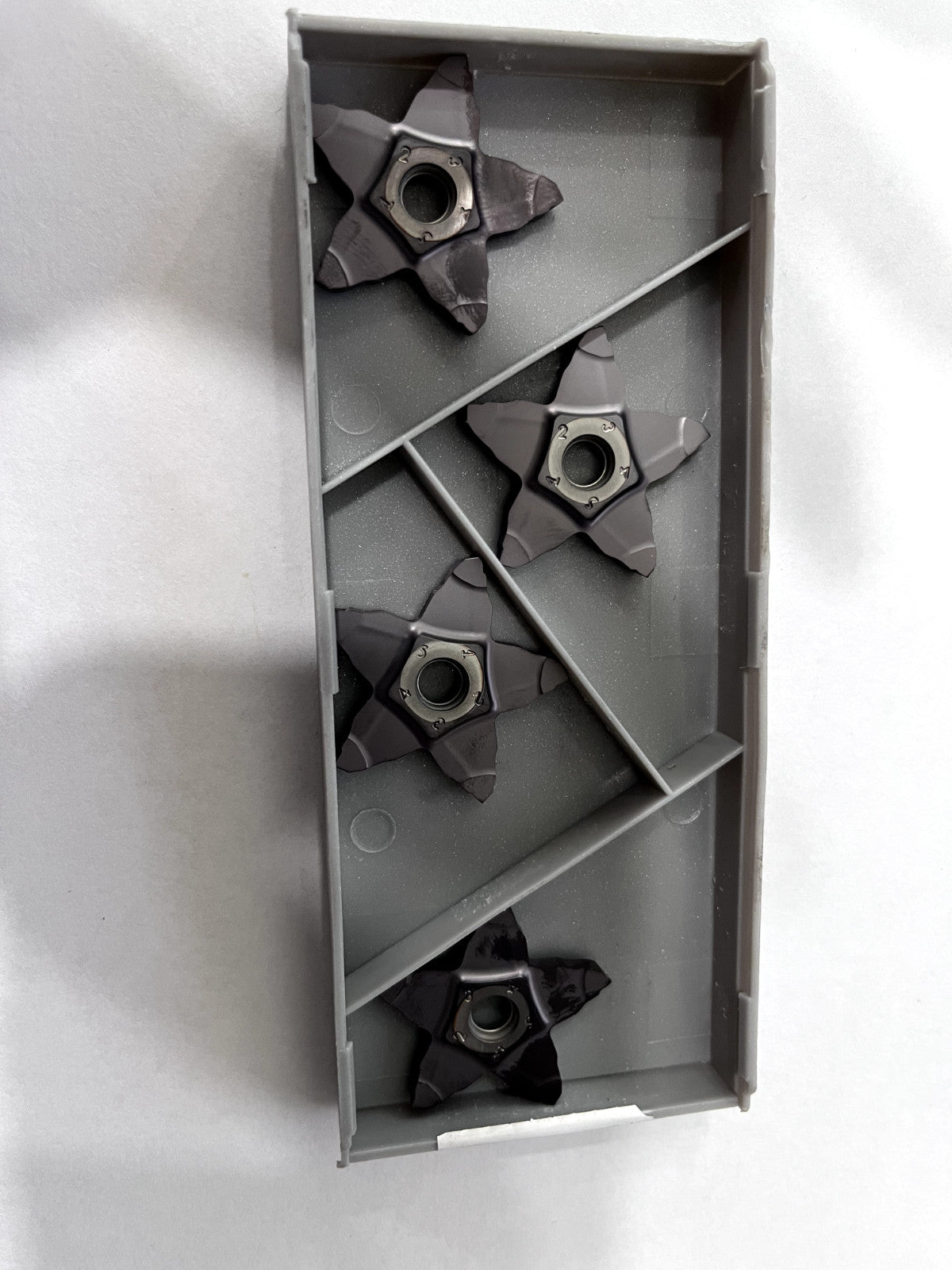 ISCAR Grooving Insert: PENTA34L300C06C IC908, Solid Carbide QTY 4
