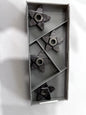 ISCAR Grooving Insert: PENTA34L300C06C IC908, Solid Carbide QTY 4