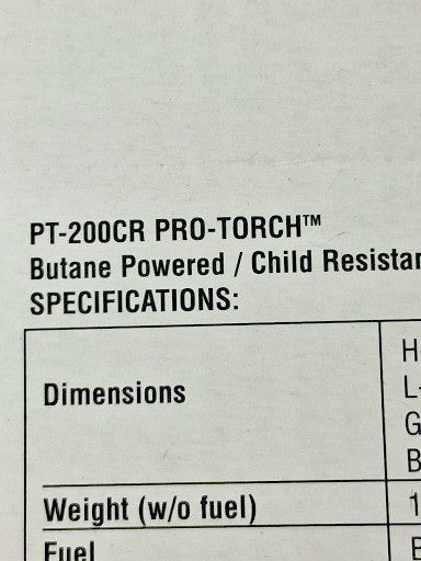 Solder-It Butane Table Torch Kit pt200