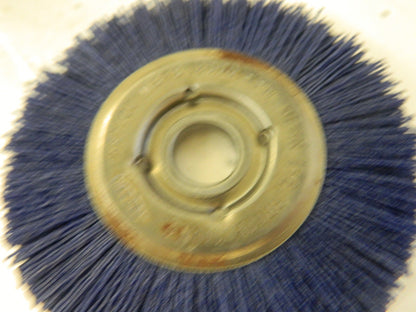 OSBORN Wheel Brush qty6 4" Wheel Dia, Crimped 0002240700