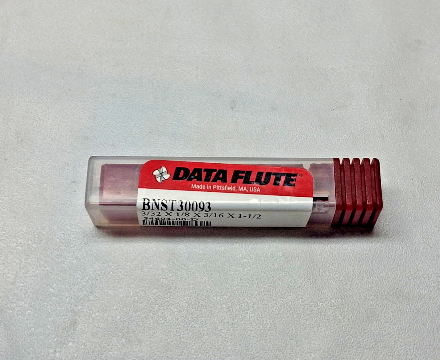 Data Flute Carbide Ball Nose End Mill 3/32 Cutting Dia 3/16" QTY 3 BNST30093