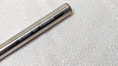 Microcut Carbide Spotting Drills 0.45" Dia X 0.105"LOC 90D 2FL AlTin QTY 2 24045