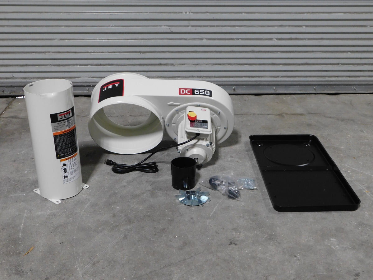 JET DC-650 Dust Collector (Machine Base Only) 1HP 115/230V 1PH  708642 DAMAGE