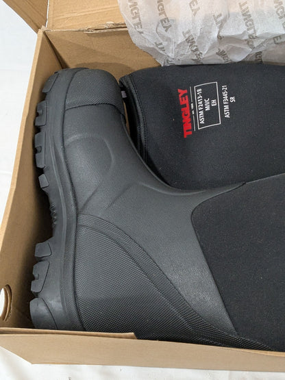Tingley Badger Tall Rubber Boots, Steel Toe, 15" Height SZ 7 87251.07