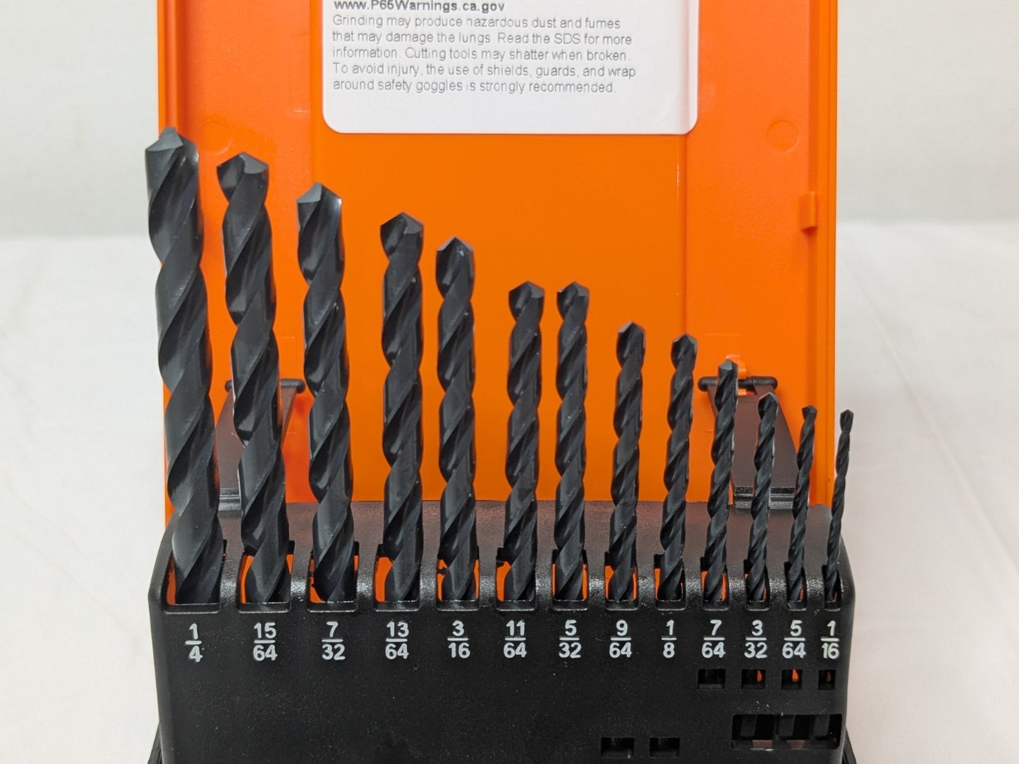 Hertel 13 Piece Drill Bit Set Jobber Length Drill Bit 118 Deg HHS 02500064