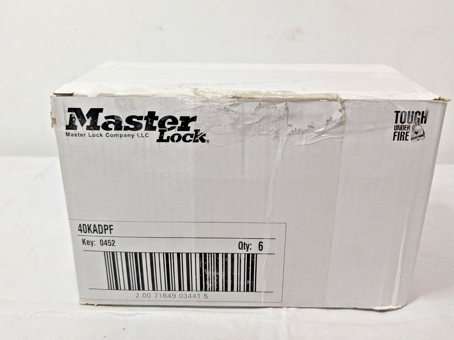 Master Lock 2-3/4" Wide Discus Padlock w/5/8" Shrouded Shackle QTY 6 4