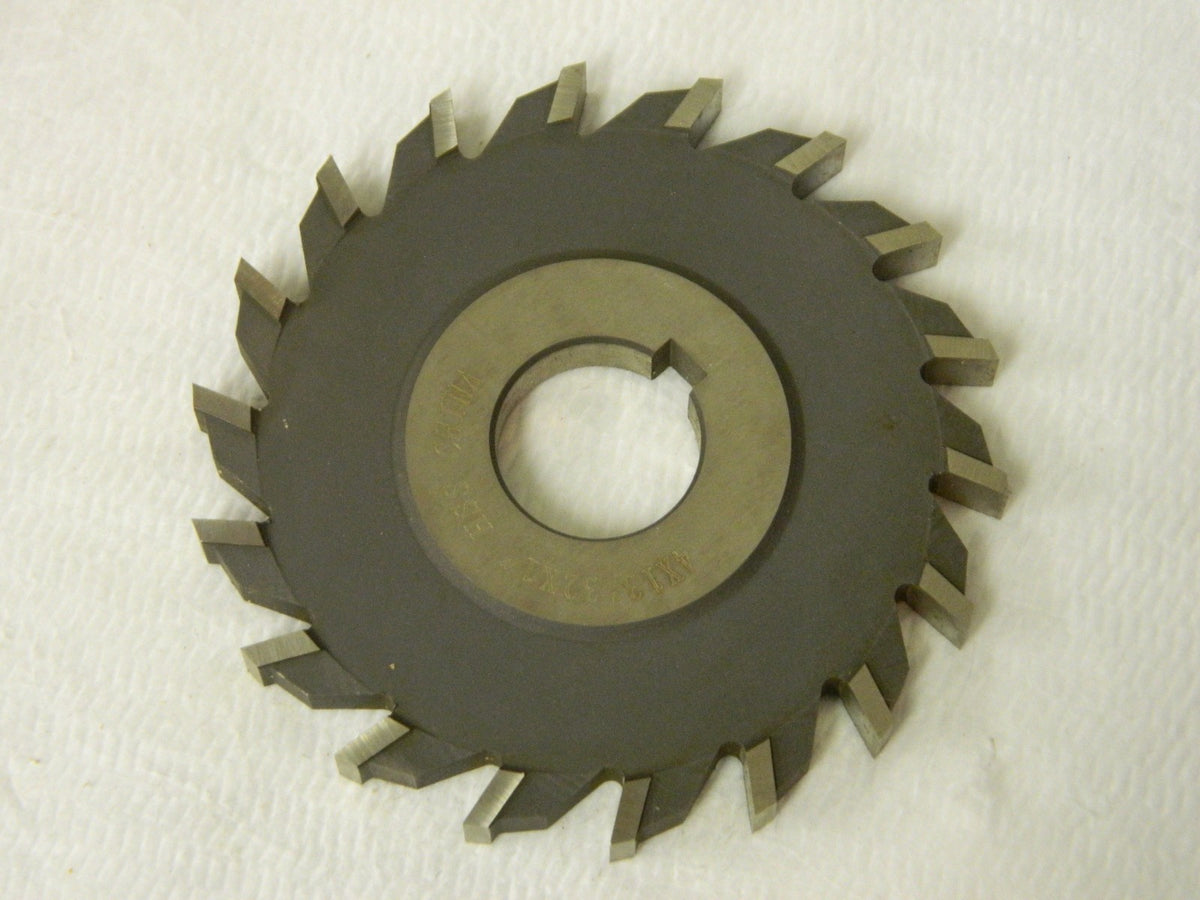 Precision Straight Tooth Side Milling Cutters Cutter 4" x 13/32" x 1&q