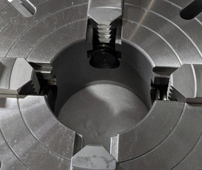 12" Independent 4 Jaw Lathe Chuck   D1-6 Mounting   3.74" Through Hole  429-4126