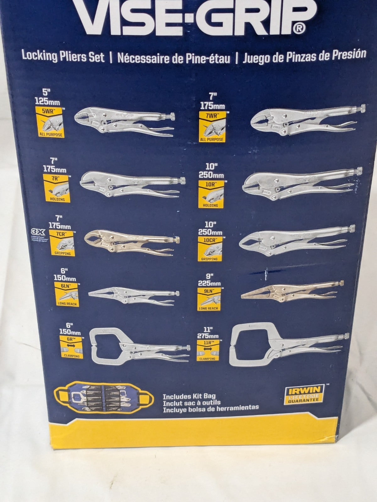 Irwin 10 Pc The Original Locking Pliers Set in a Bag 1078KB