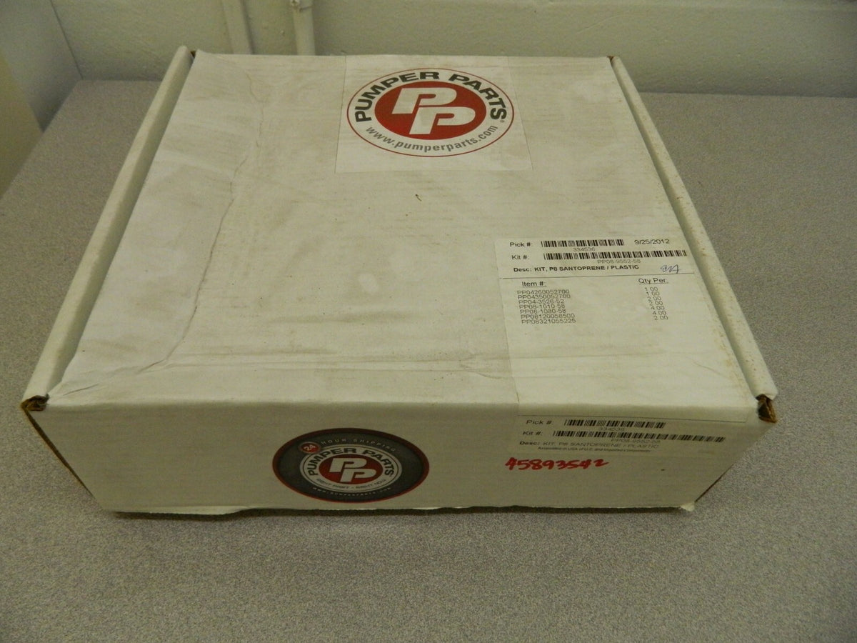 Pumper Parts Kit P8 Santoprene/Plastic PP08-9552-58
