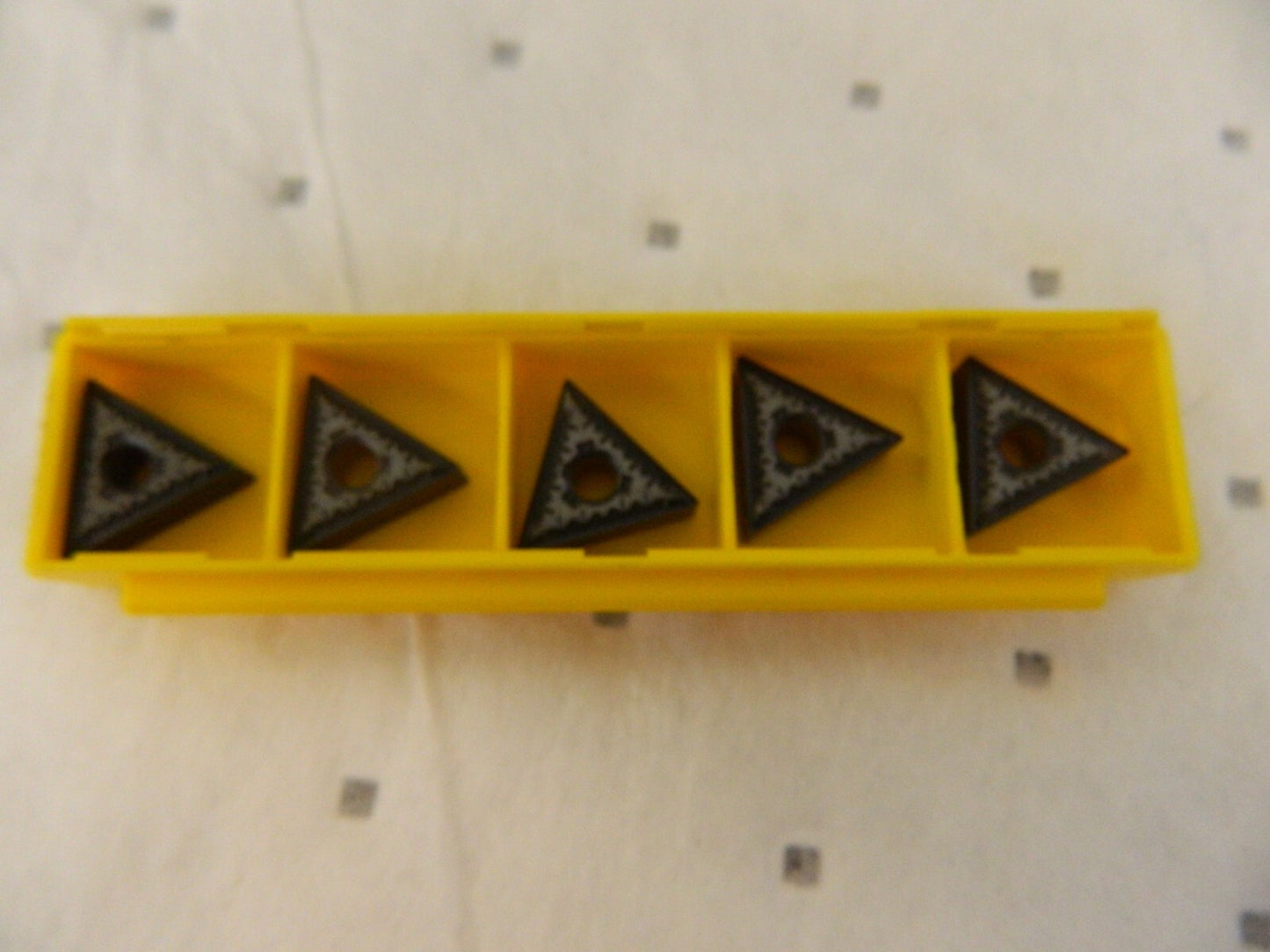 KENNAMETAL Turning Insert qty5: TNMG331FP KCM15, Solid Carbide 3758797