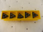 KENNAMETAL Turning Insert qty5: TNMG331FP KCM15, Solid Carbide 3758797