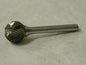 Interstate 3/4" Cut Diam 1/4" Shank Diam Carbide Single Cut Ball Burr  72907330