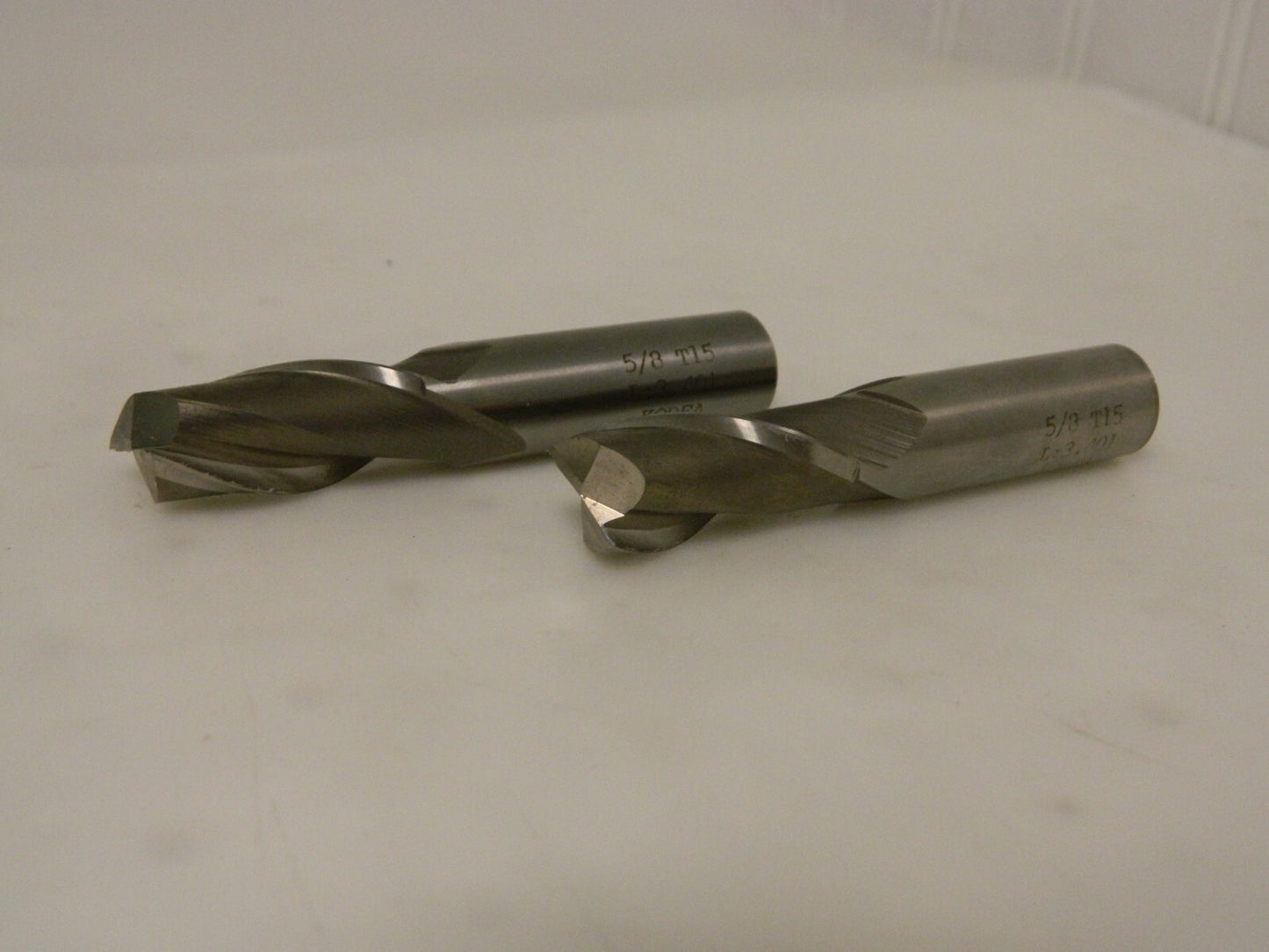 Precision End Mill 5/8" x 1-3/8" x 3-3/8" 42° HSS T-15 2FL Qty 2