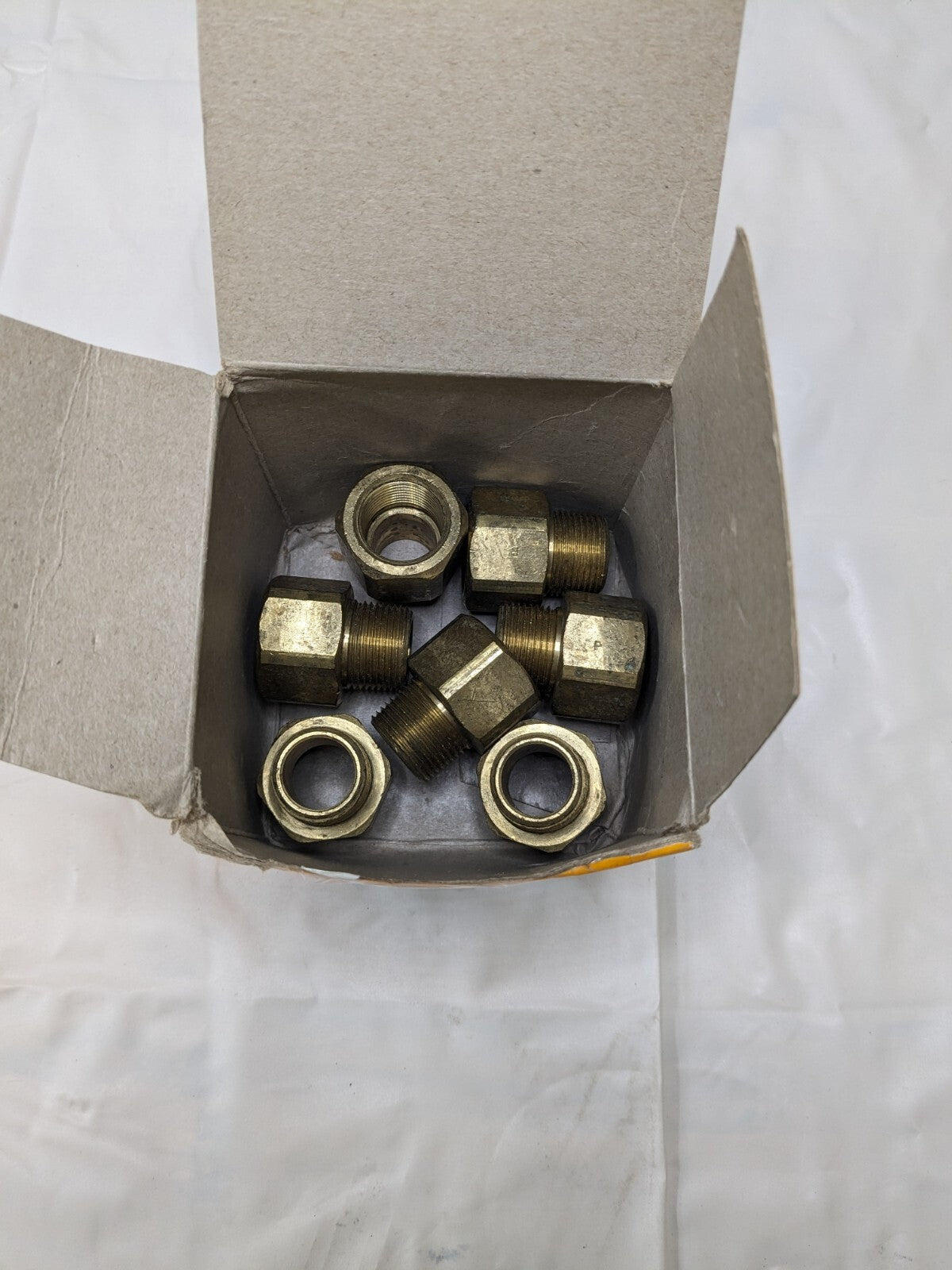 PARKER Industrial Pipe Adapter: 3/4" Female & Male Thread Qty 7 222P-12-12