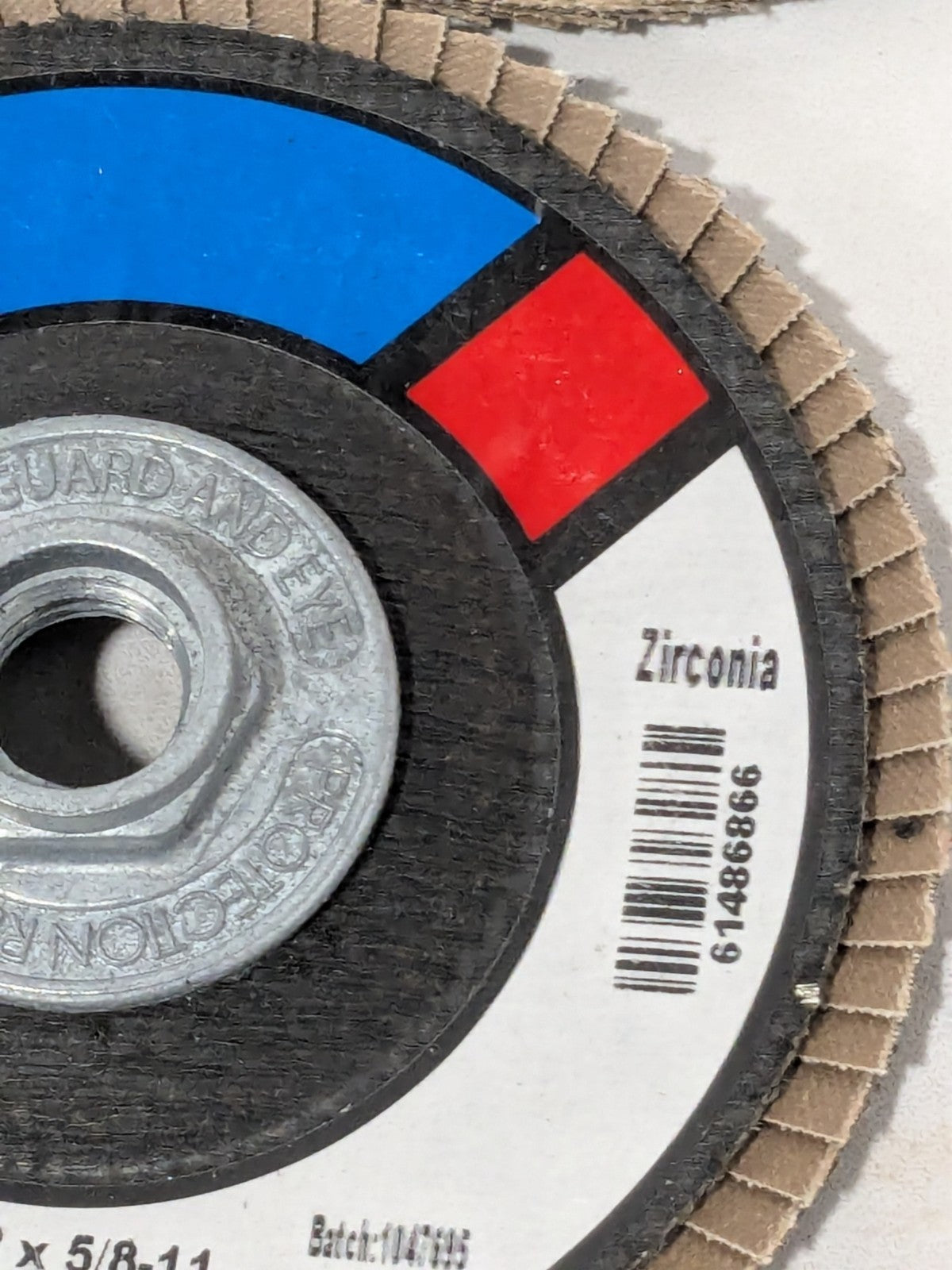 CGW Flap Disc: 4-1/2" Dia, 80 Grit, Zirconia Alumina, Type 29 Qty 5 61486866