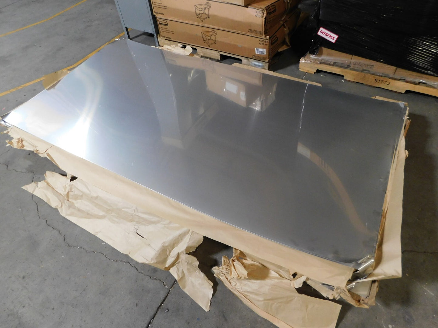 Pro Stainless Steel 316 Sheet 0.03" Thick x 48" W x 96" L 316 P32