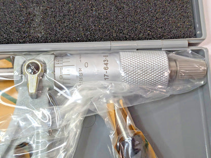 SPI Mechanical Outside Micrometer 3"-4" Range 0.0001" Graduation