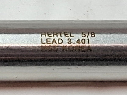 Hertel Square End Mills HSS 5/8" Dia 1-3/8" LOC 4FL 41117649