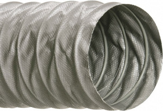 Hi-Tech Duravent Fiberglass & PVC Vacuum Duct Hoses 4" ID 25Ft 025004000002