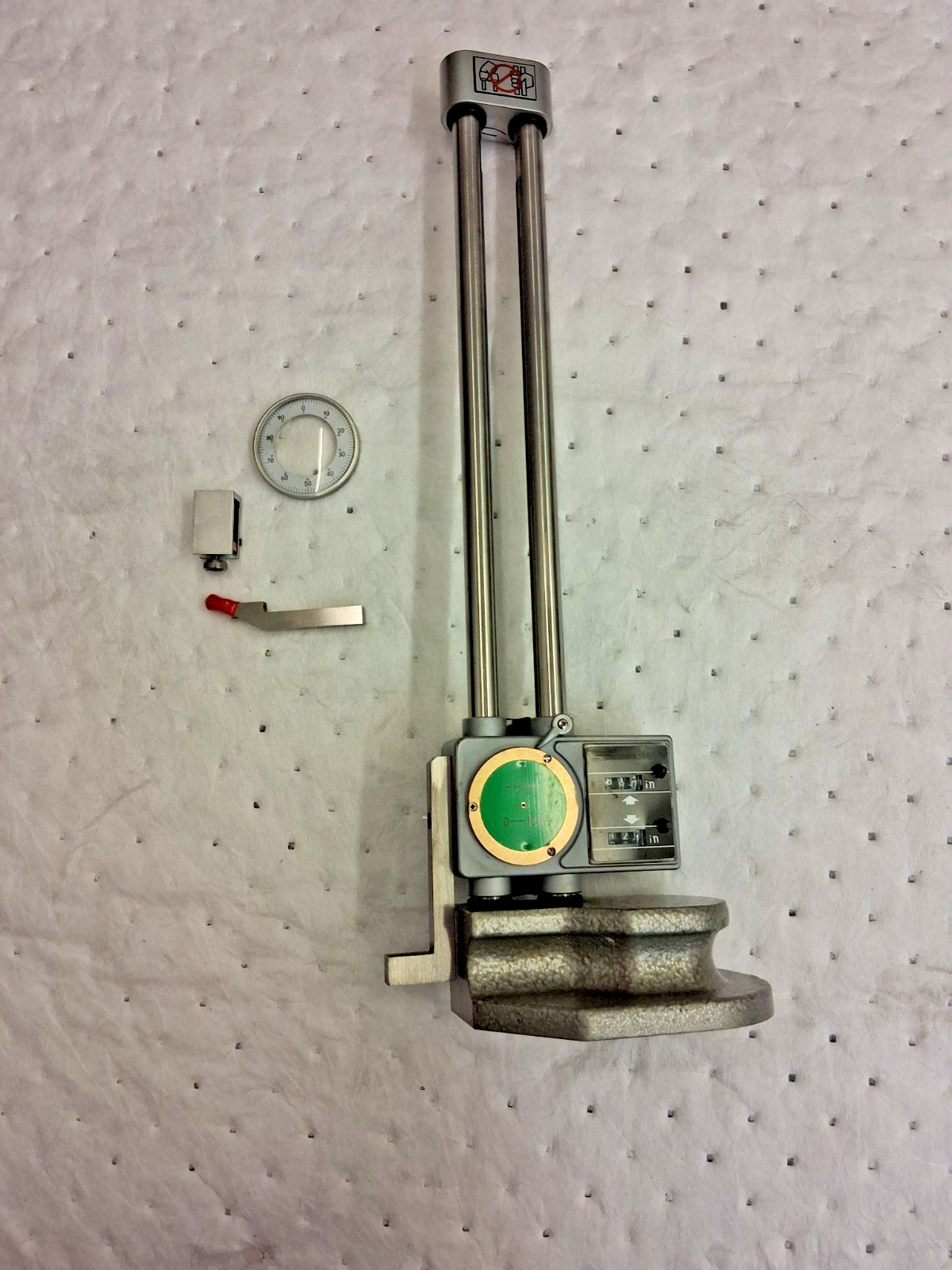 Pro 12" Dial Height Gage FOR PARTS/REPAIR 621-8412