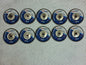 Weiler Flap Discs QTY10 7" Dia Ceramic Zirconia Alumina Blend 51219