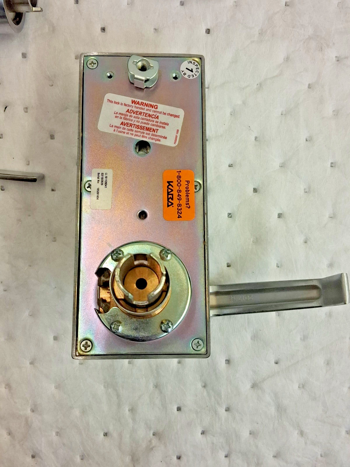 Simplex Mechanical Push Button Lockset LR-1011-26D-41