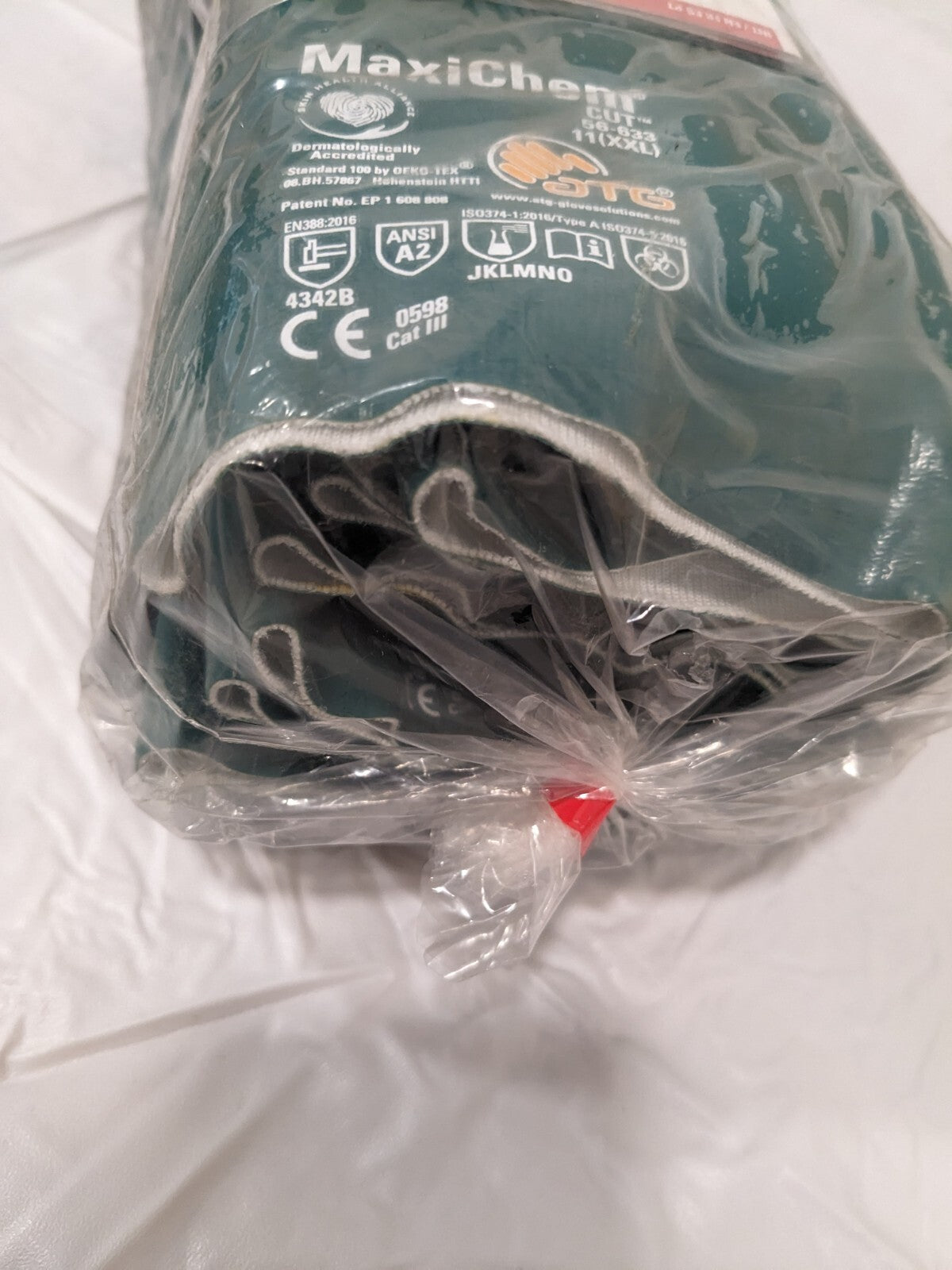 ATG Chemical Resistant Gloves- XXL 12pk 56-633/xxl