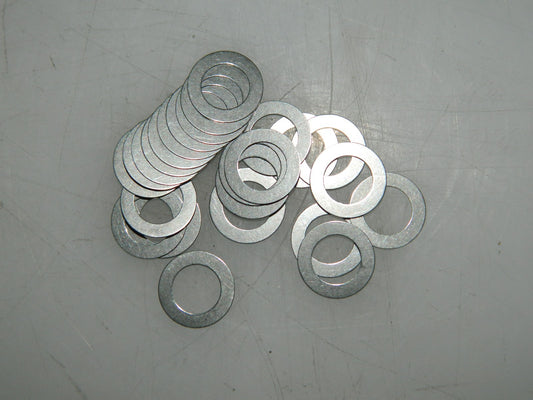 Gibraltar Round Shims 50Pk 0.014" Thick 0.313-0.318" In 0.495-0.505" OD 73842791
