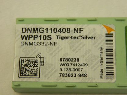 Walter DNMG110408-NF WPP10S Turning Insert qty10 6780238