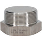 Pro Pipe Hex Plug 2" 304 & 304L Stainless Steel LDCMM 50-NPT-3000