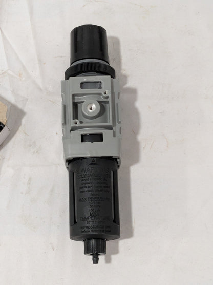 WILKERSON FRL Combination Unit: 1/4 NPT, Miniature B08-02-FKG0B