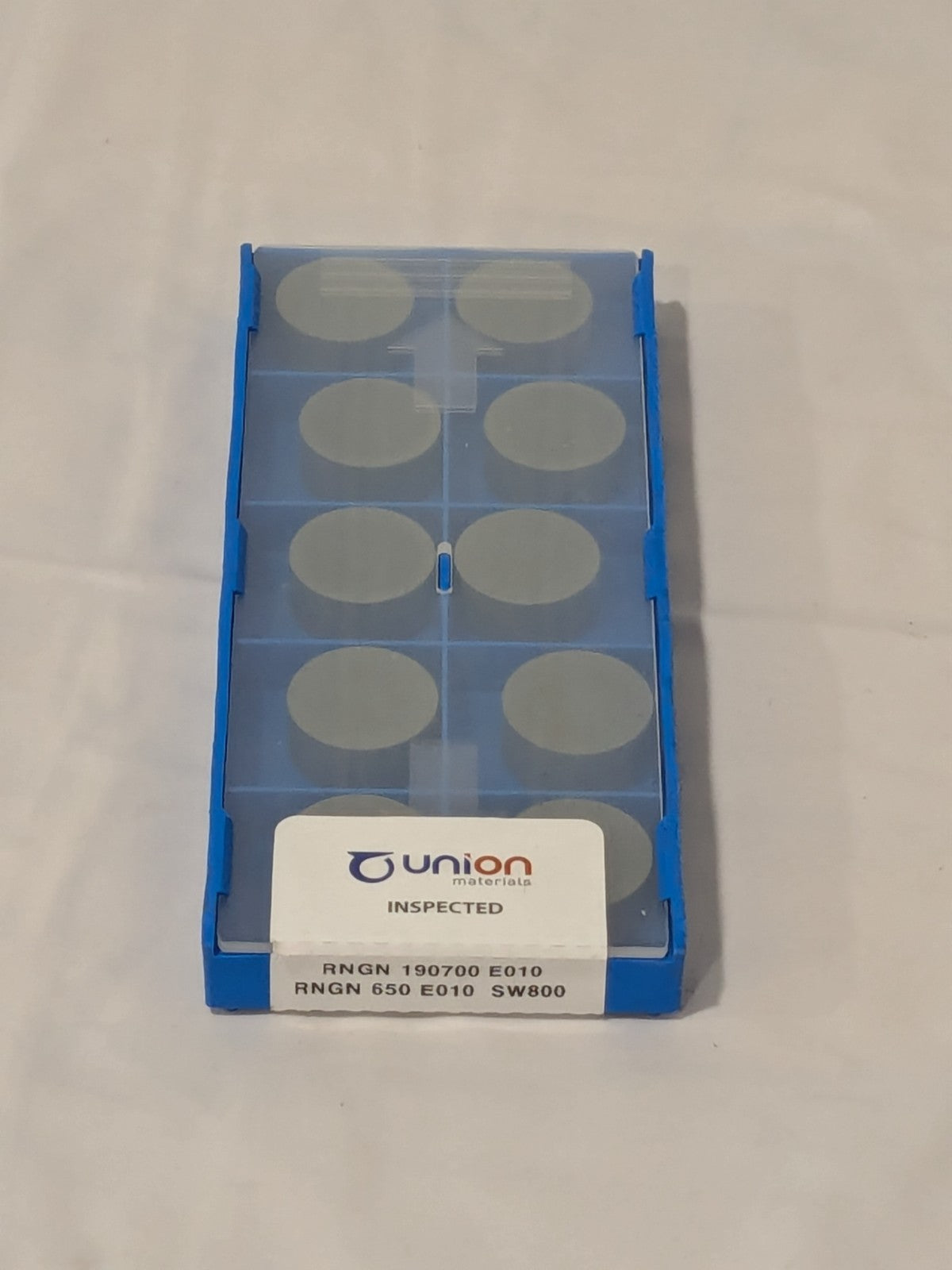 UNION CERAMIC TURNING INSERT QTY 10 RNG65E010 SW800
