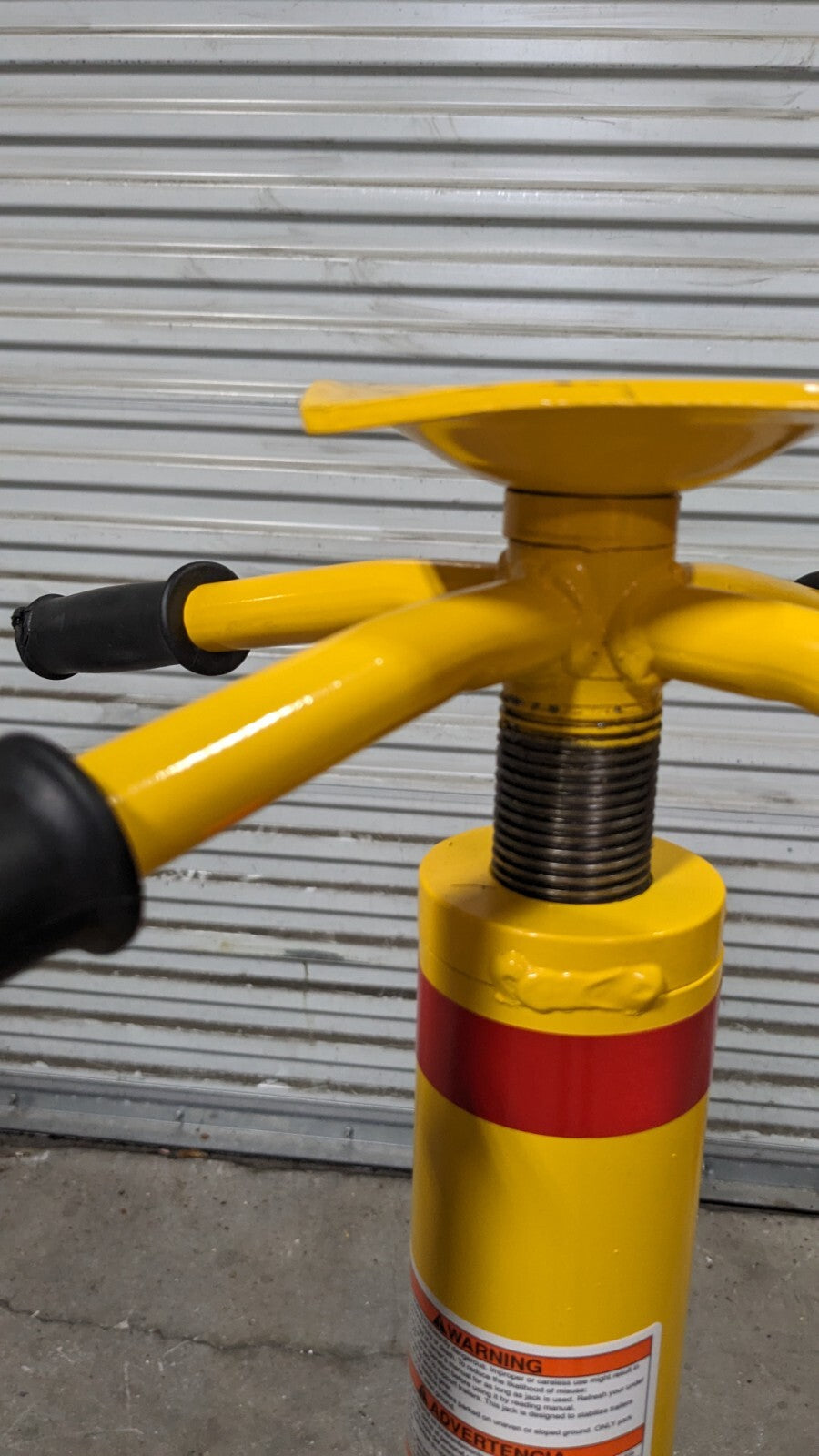 Vestil Trailer Stabilizing Jack 50,000 lb Static Capacity 44" - 51" Height SJ-35