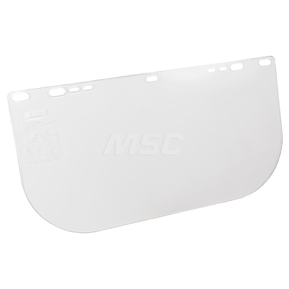 Jackson Clear Face Shield Visor: 8" High, 0.06" Thick Qty 12 29104