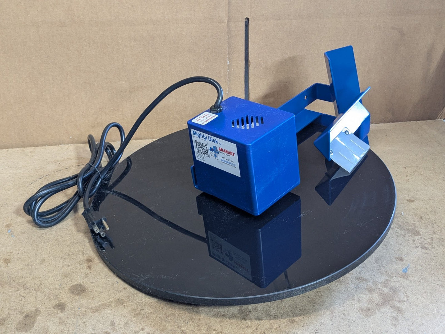 Abanaki Mighty Disk Tramp Oil Skimmer 18" Diameter 7" Reach 110v SMD18