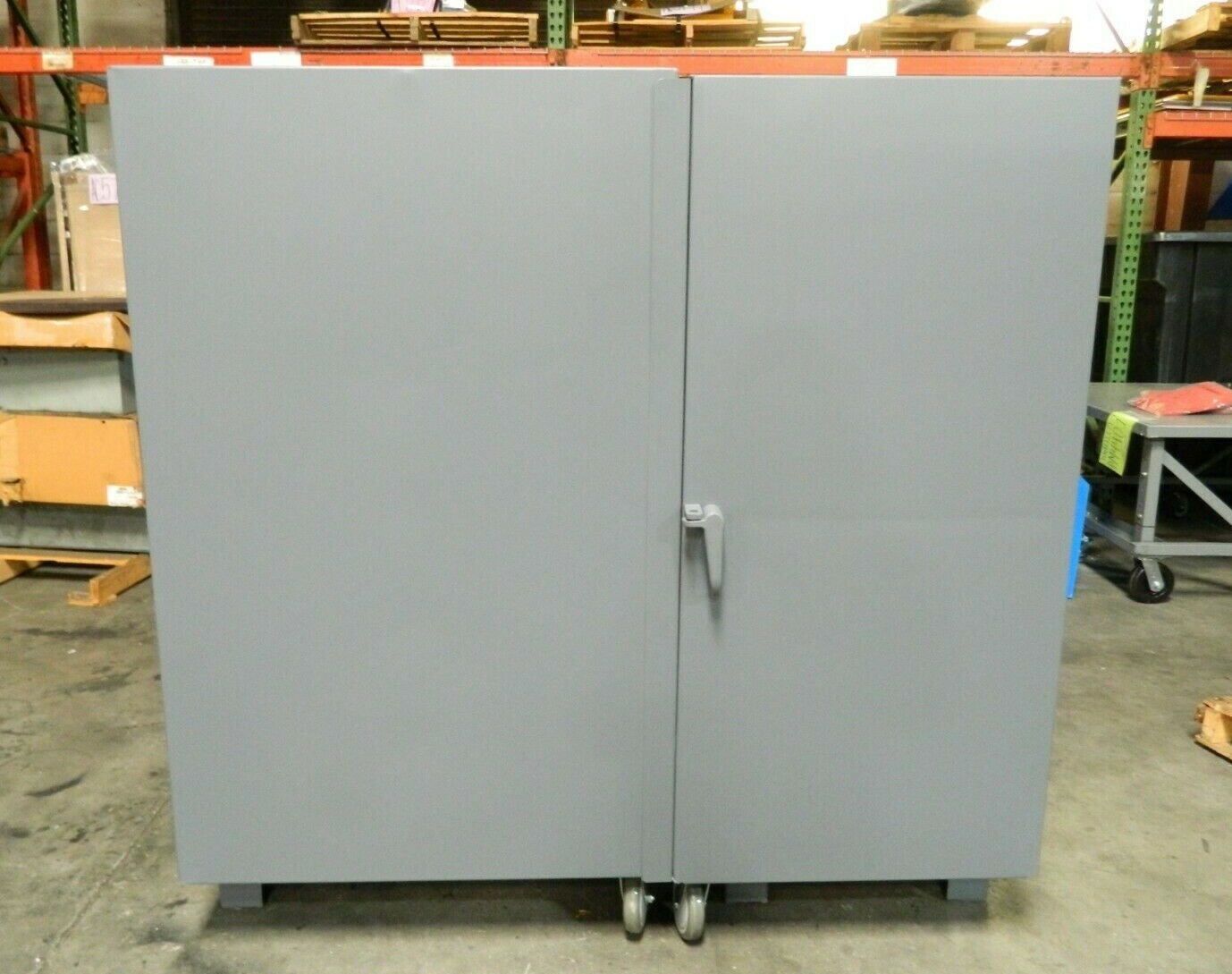 Lyon Storage Cabinet 1 Shelf 70 Bin 60" x 36-1/2" x 60" High DD1102F