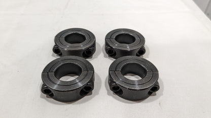 CLIMAX METAL PRODUCTS Split Steel Shaft Collar 0.75"ID x 1-1/2"OD *QTY 4* 2C-075