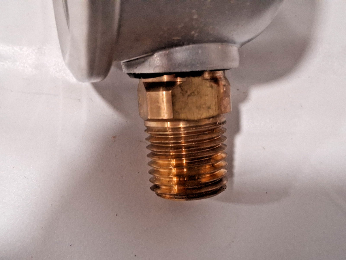 Wika Lower Mount Pressure Gauge 2-1/2" Dial 0 to 30 psi 1/4" Thread NP