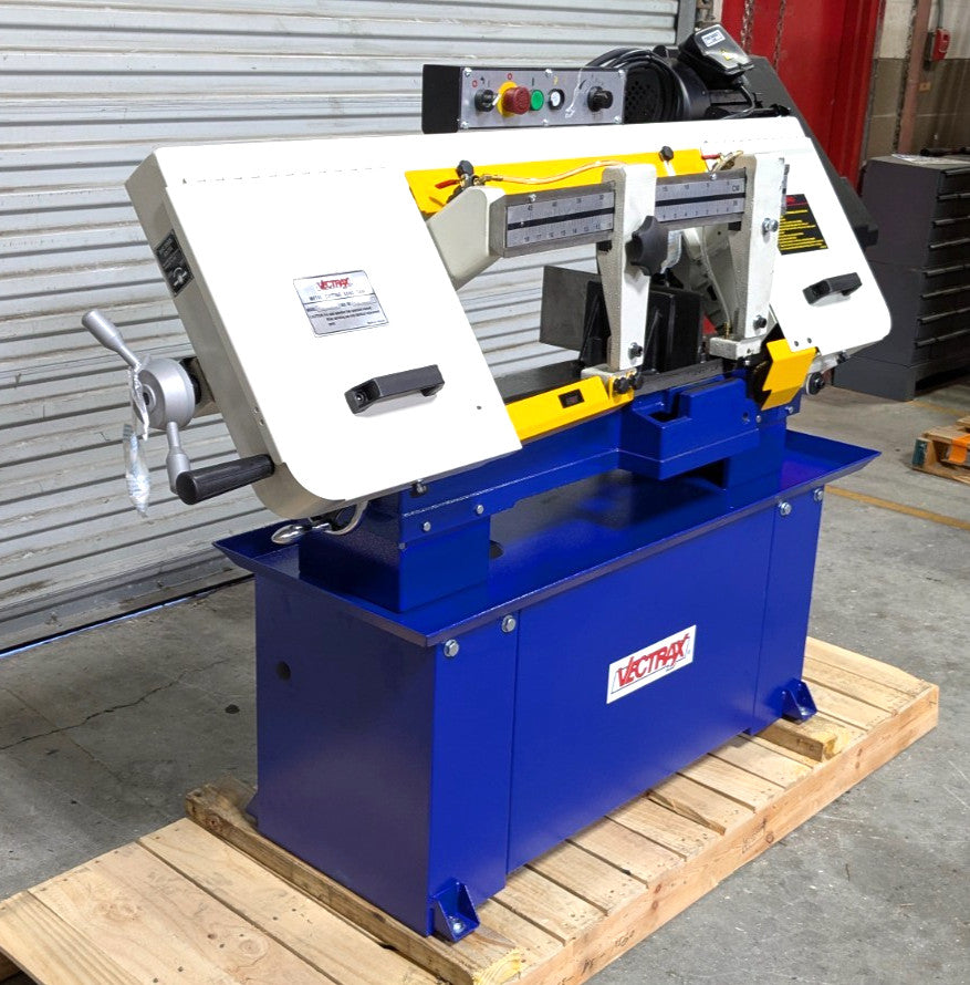 VECTRAX 9x16" Horizontal Bandsaw 110V  1.5HP  Variable Speed  *Shipping Damage*
