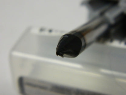 Harvey 20° per Side 0.045 Small End Diam 1/4 LOC 3-Fl Tapered Ball End Mill