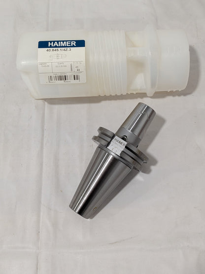 HAIMER Shrink-Fit Tool Holder & Adapter: CAT40, 0.25" Hole Dia 40.845.1/4Z.3