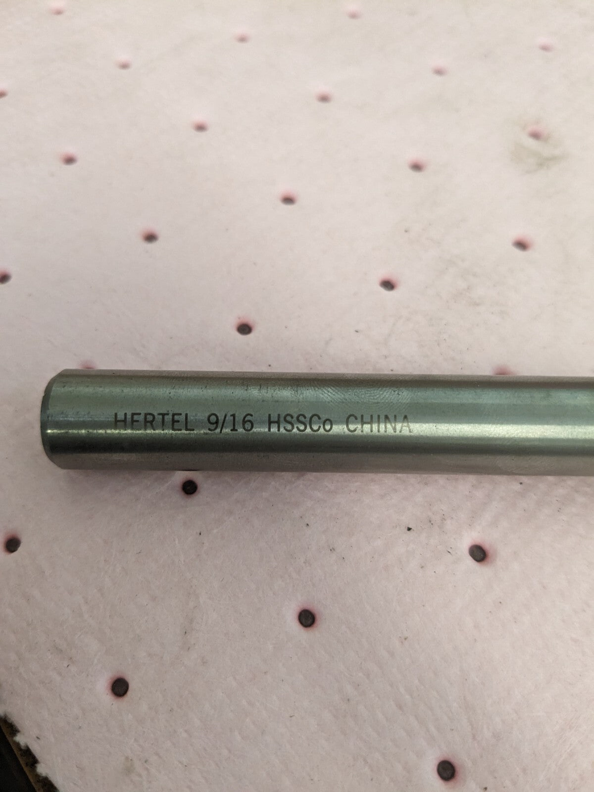 HERTEL Extra Length Drill Bit: 9/16 Dia, 135 ° Point, Cobalt C.E14.1429