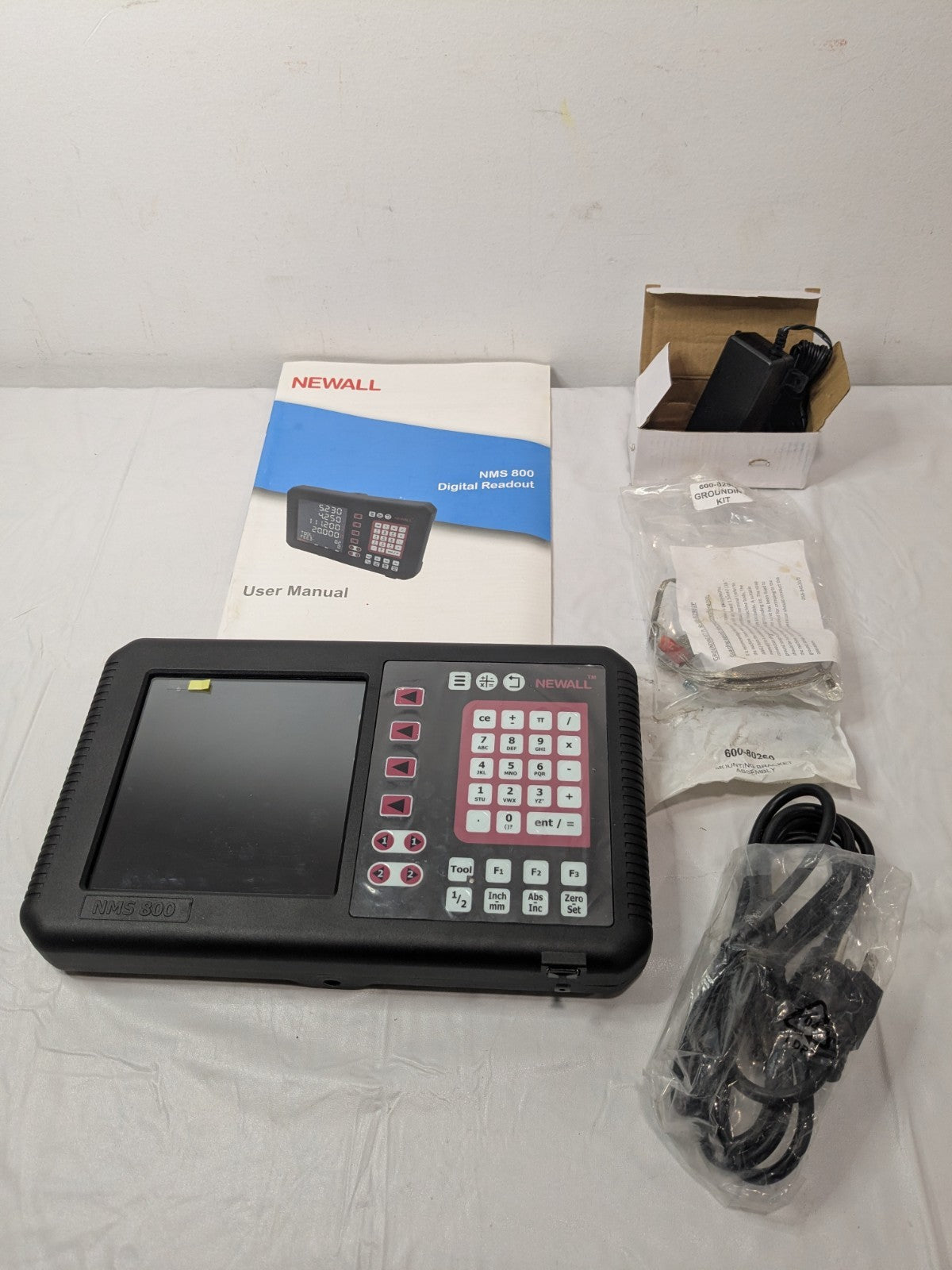 Newall 2-Axis Digital Radout (DRO) Color Display Counter NMS8021100S10